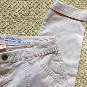 GAP skinny cropped pants